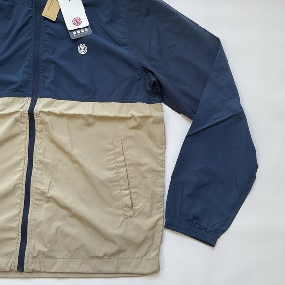 $65 Element Men’s Alder Fundamental Hooded Zip Jacket In Blocked Color Size XL - Picture 3 of 9